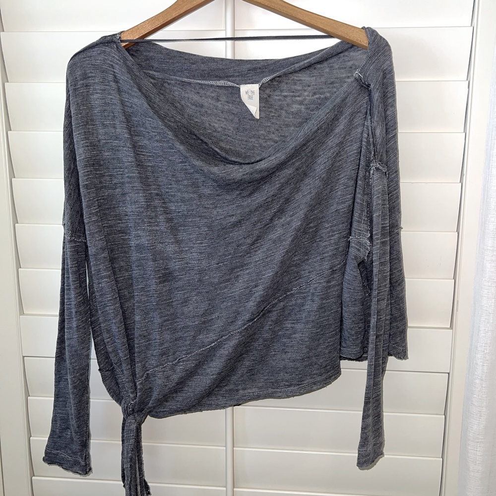 Free people off the shoulder sweater